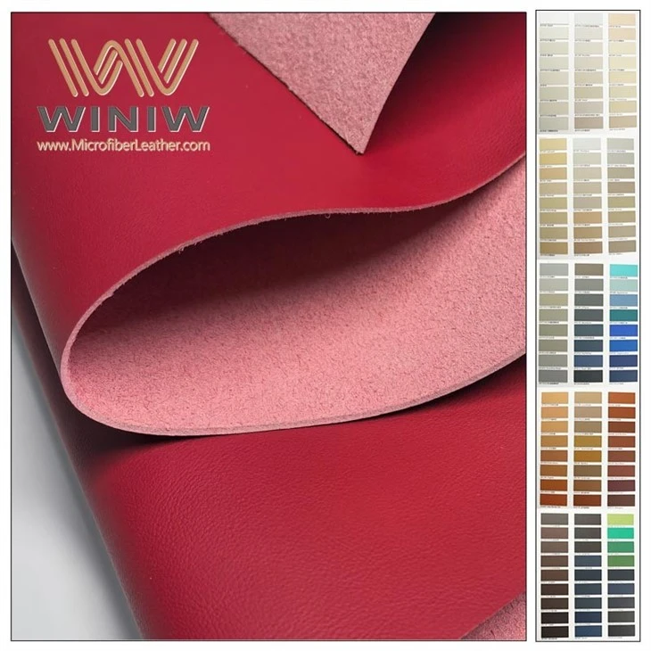 1.4mm Scratch Resistant Full Grain Nappa Leather For Car Roof Lining