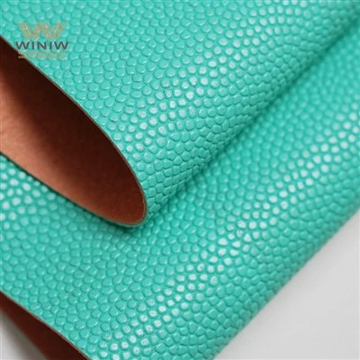 Aging Rezistans Microfiber Leather Materyèl pou foutbòl