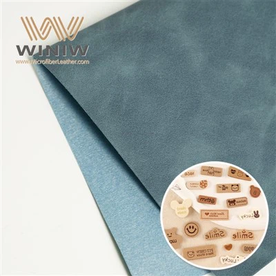 Aging Rezistans PU Imitation Leather Faux Materyèl Pou Tags Leather