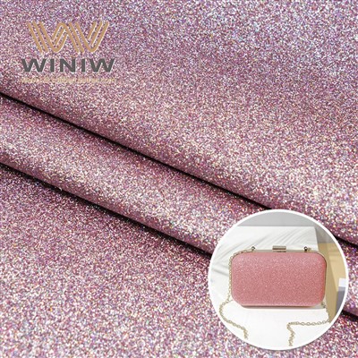 Anti Bakteri sentetik PU Leather faux materyèl pou sak