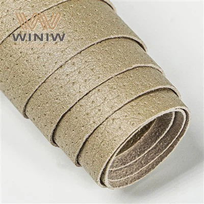 Atifisyèl PU Leather Micro Fibre twal pou pawa soulye