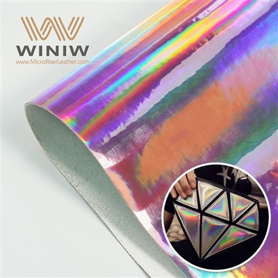 Pri efikas PU sentetik kwi twal vegan sak materyèl