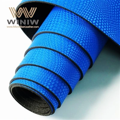 High Quality Microfiber Faux PU Leather twal pou Runnning soulye