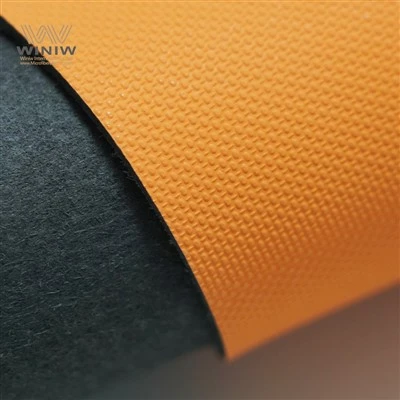 Mens ak elastik PVC Faux Leather pou foutbòl