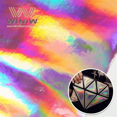 Dlo ki reziste PU Leather imitasyon pou sak fè materyèl